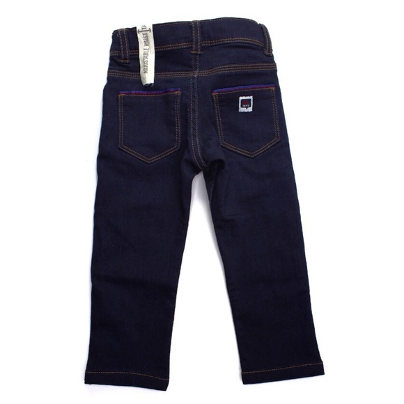 Ikks Baby Dark Wash Jeans 12 Months - Picture 4 of 8